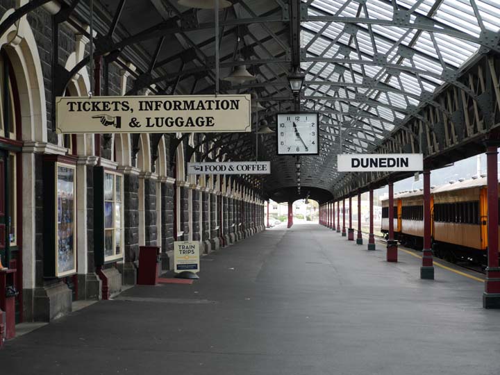 Bahnhof Dunedin - New Zealand